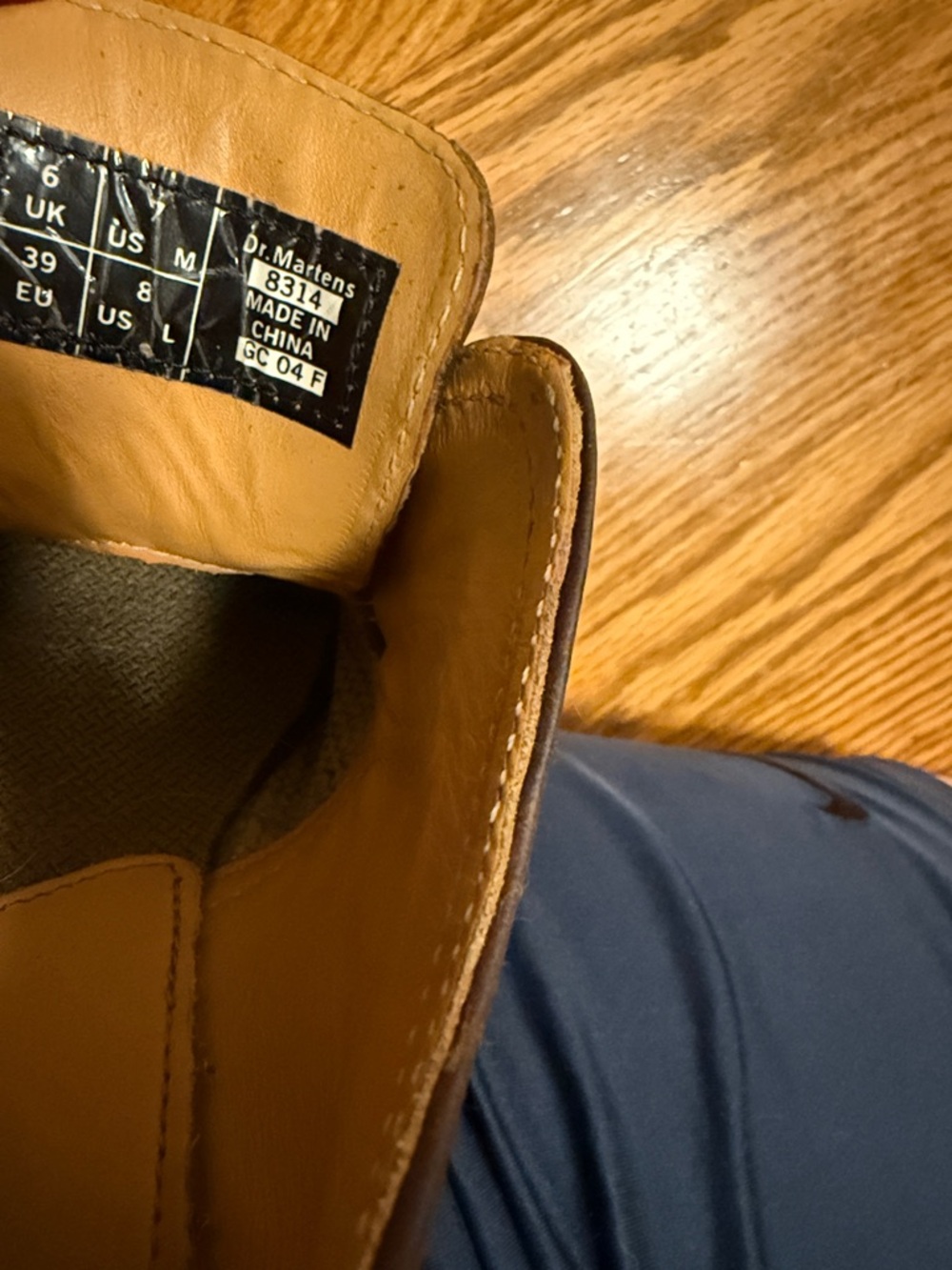 Vintage Dr. Martens Monk Strap Shoes - W8 M7 - Picture 8 of 8